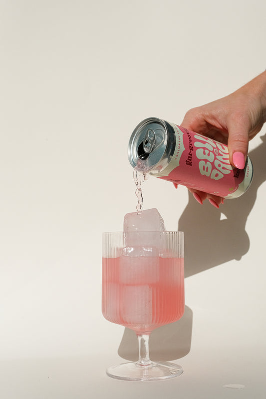 cherry berry water kefir cans